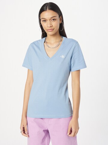 Calvin Klein Jeans T-Shirt in Blau: predná strana