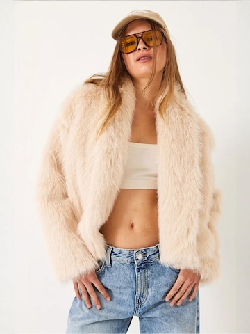 Veste mi-saison 'Kunstpelzmäntel' Bianco Lucci en marron