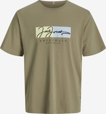 JACK & JONES Shirt 'JORFrederiksberg' in Groen: voorkant