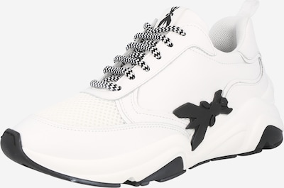 PATRIZIA PEPE Sneakers laag 'SCARPE' in de kleur Zwart / Wit, Productweergave