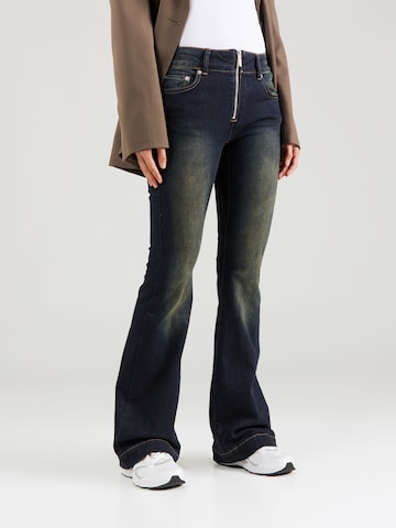 WEEKDAY Flared Jeans 'Inferno' in Blauw: voorkant