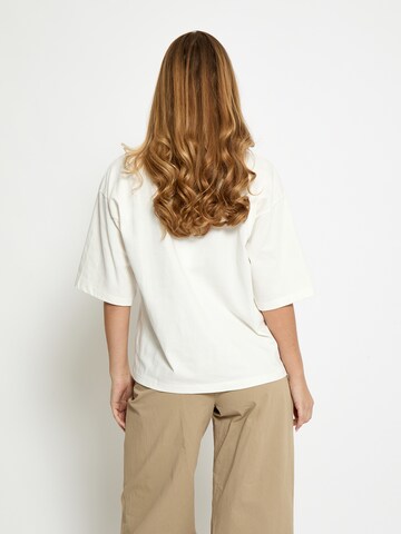 minus - Top 'Stine' en blanco