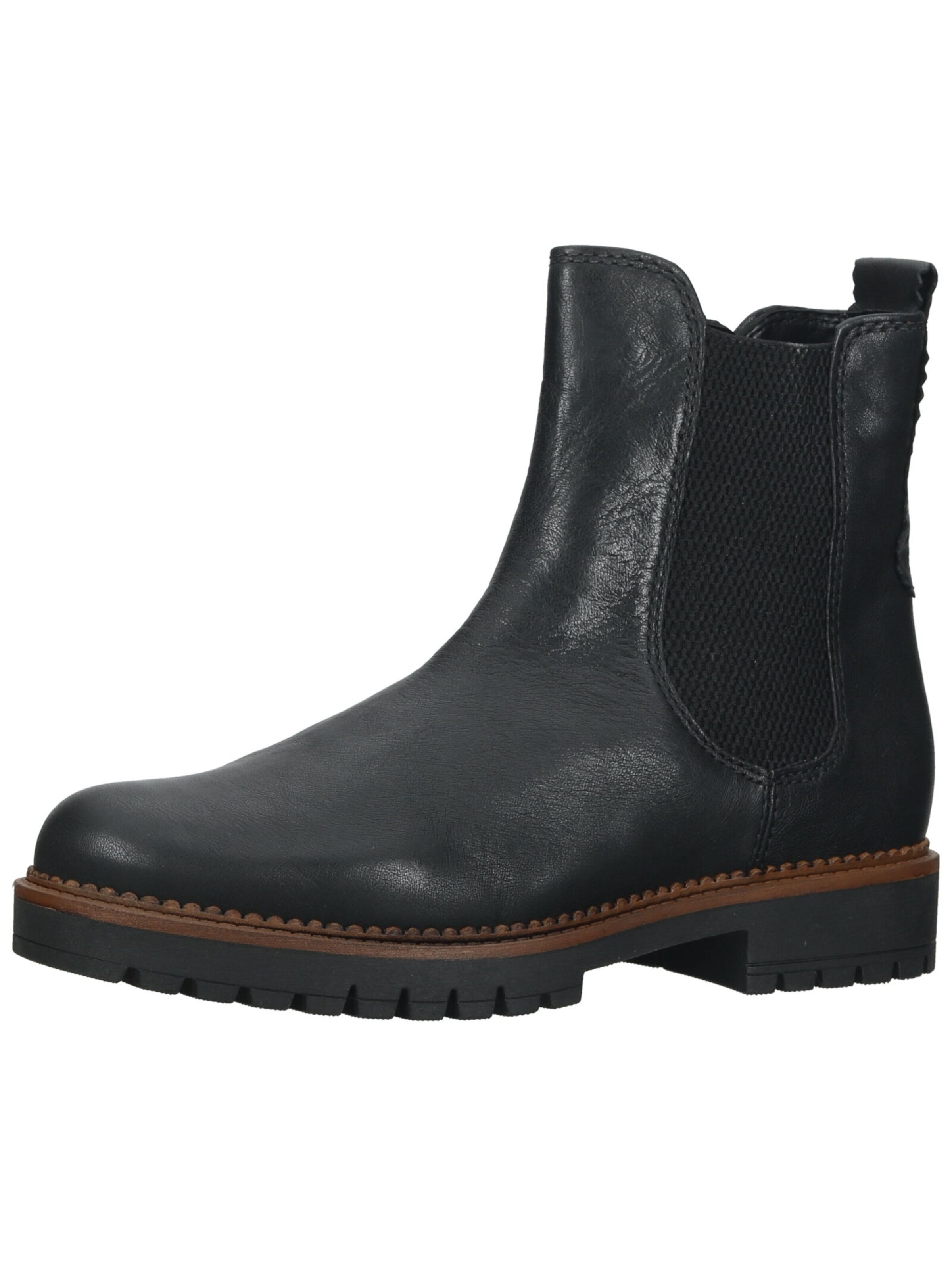 GABOR Ankle Boots in Black: front