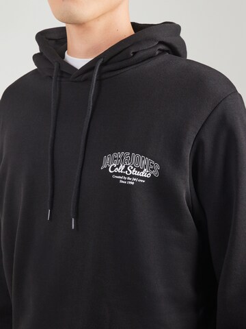 JACK & JONES Majica 'JJMAKOTO' | črna barva