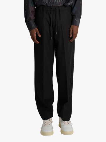 COSTUMEIN Loosefit Pantalon in Zwart: voorkant