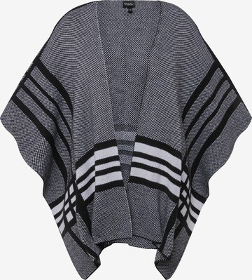 Ulla Popken Cape in Grey: front