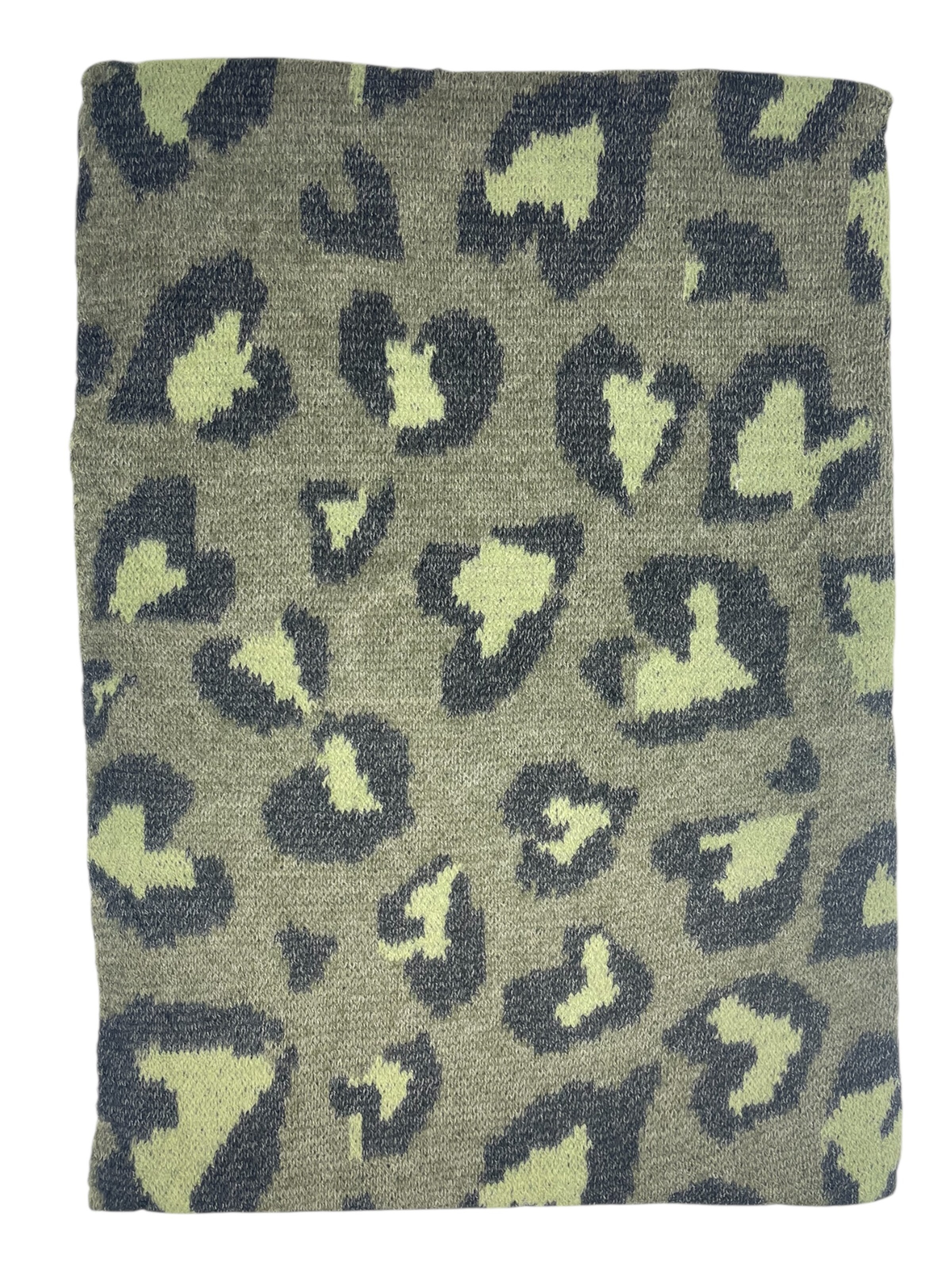 Kumixi Oversized Scarf 'Leo' in Green