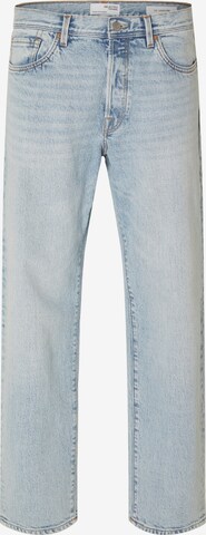 SELECTED HOMME Loosefit Jeans 'KOBE' i blå: forside