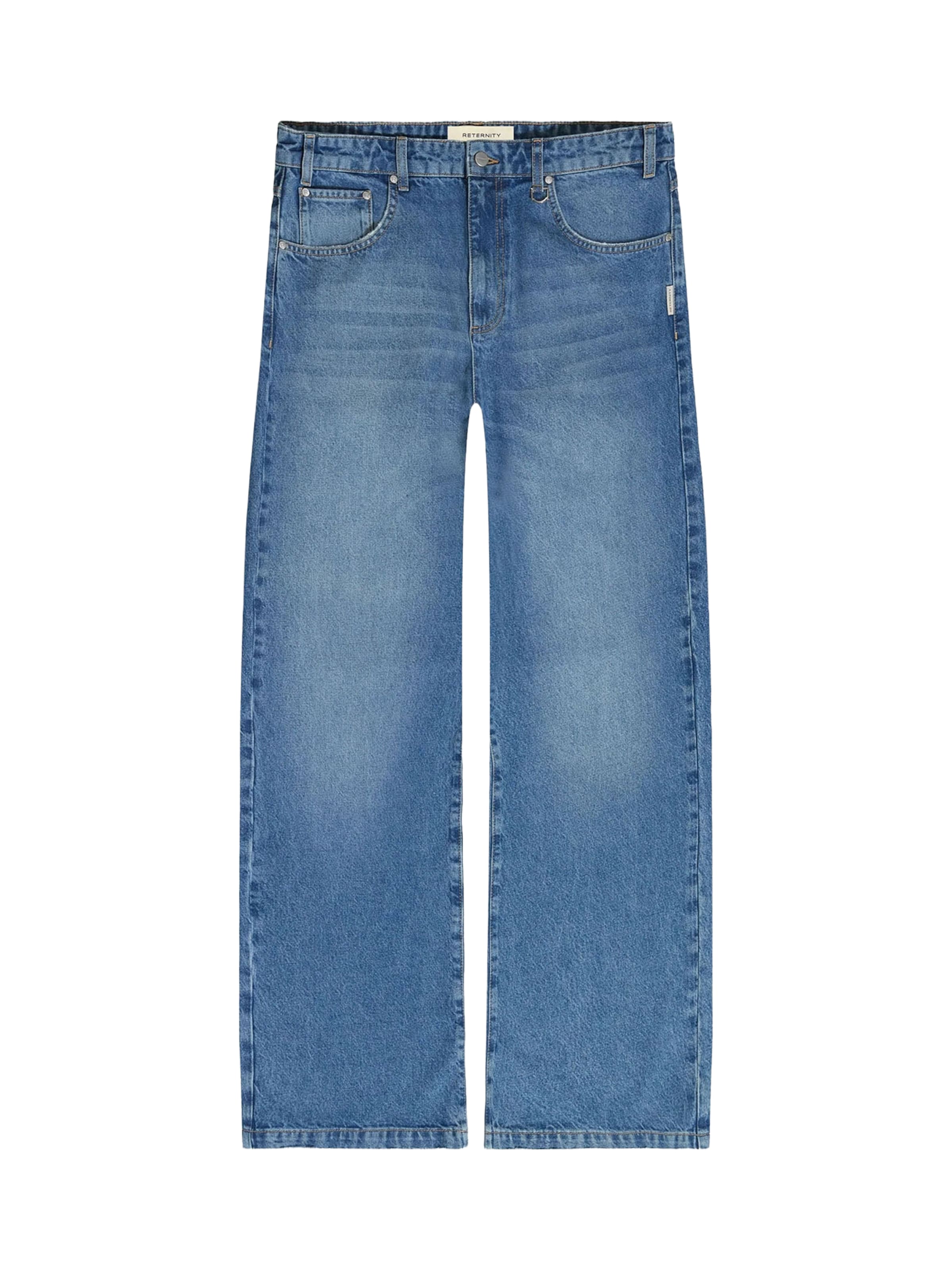 Reternity - Folgado Calças de ganga 'Essential' em azul: frente