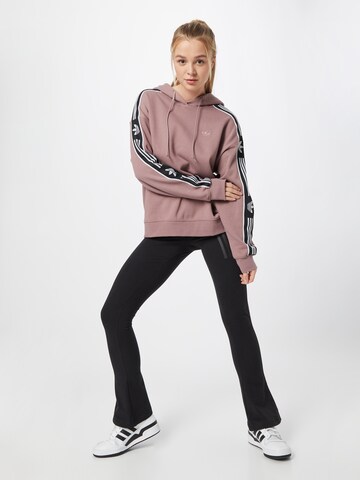 ADIDAS ORIGINALS Sweatshirt 'Loose With Tape Detail' in Pink
