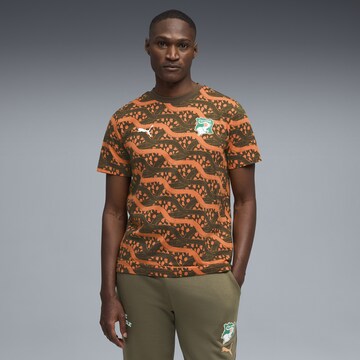 T-Shirt fonctionnel PUMA en vert : devant