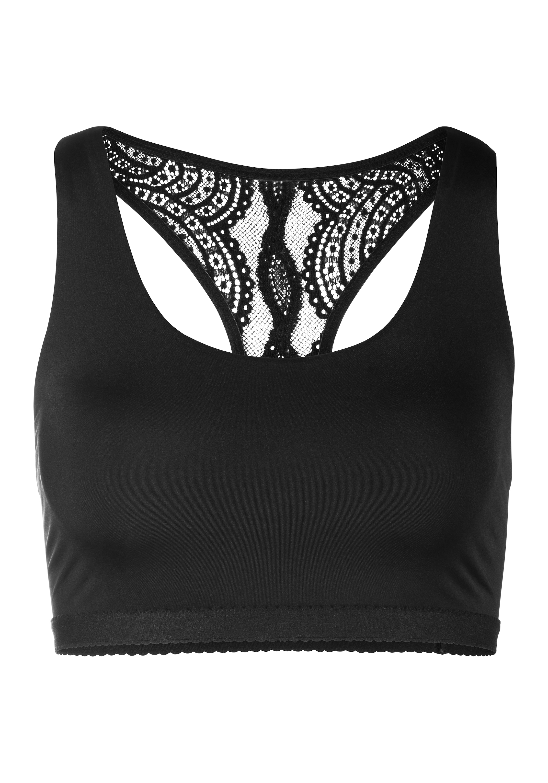 LASCANA Podprsenka – černá: přední strana