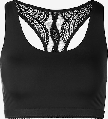 Bustier Soutien-gorge LASCANA en noir : devant