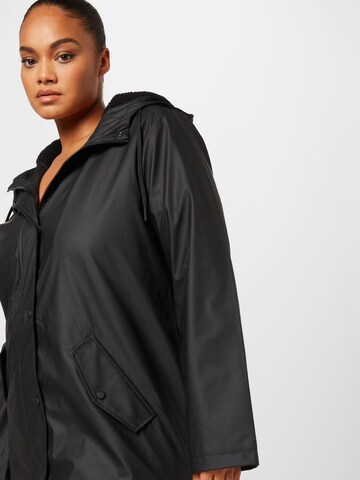 ONLY Carmakoma Between-Seasons Coat 'NEW SALLY' in Black