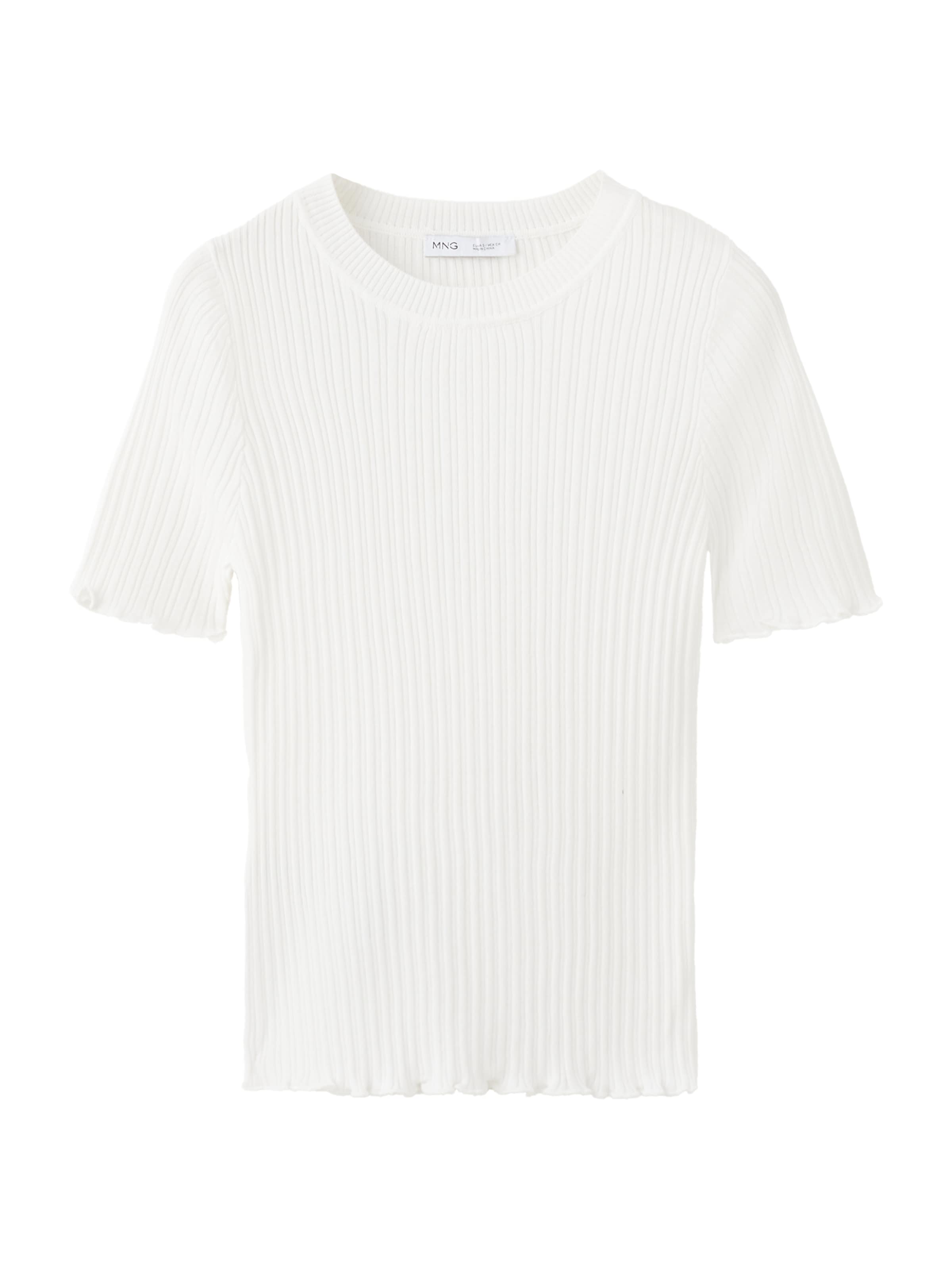 MANGO Pullover 'CUPRONA' in Beige: Vorderseite