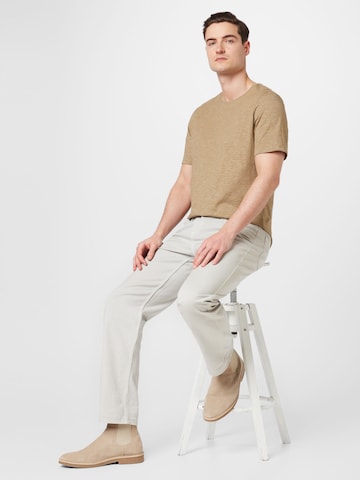 BLEND T-Shirt 'Wilton' in Beige