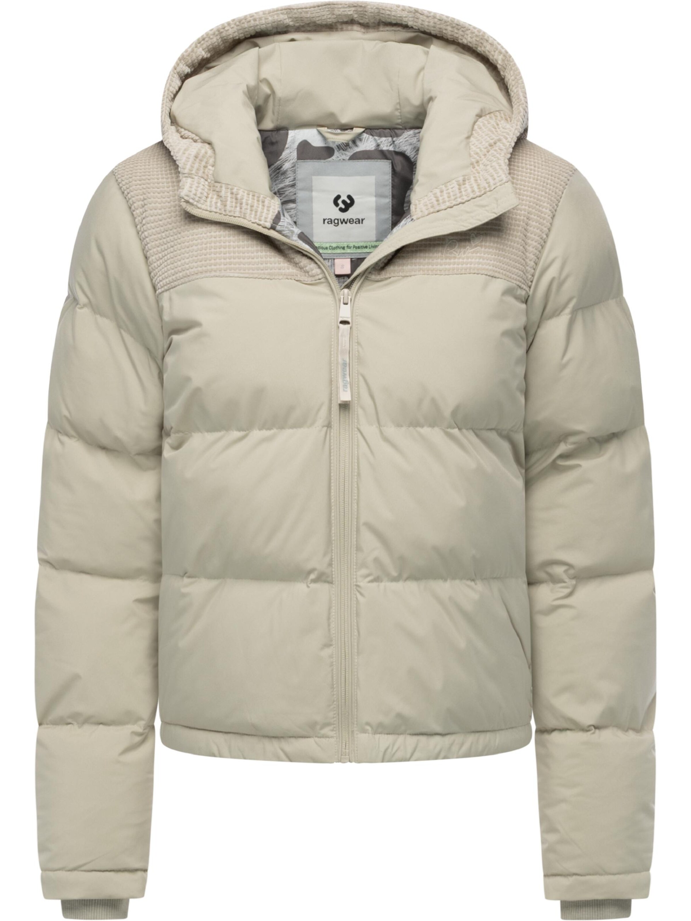 Ragwear Winter Jacket 'Amazze' in Beige