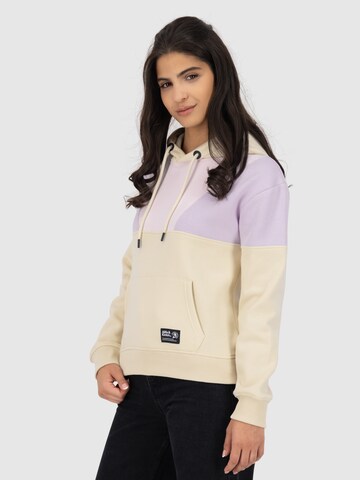 alife & kickin Sweatshirt 'FrancescAK' in Beige