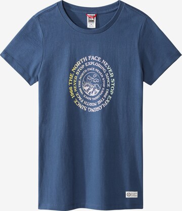 THE NORTH FACE T-Shirt 'REGRIND' in Blau: predná strana