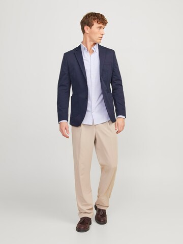 Coupe slim Veste de costume 'Austin' JACK & JONES en bleu