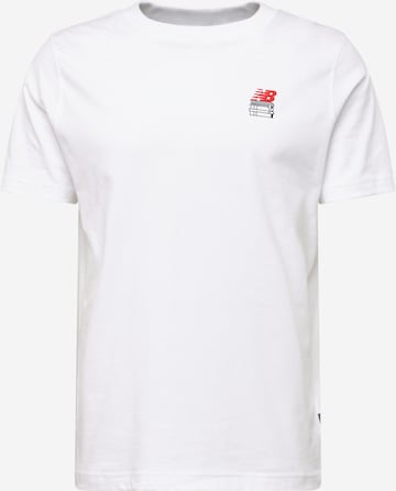 new balance - Camisa em branco: frente