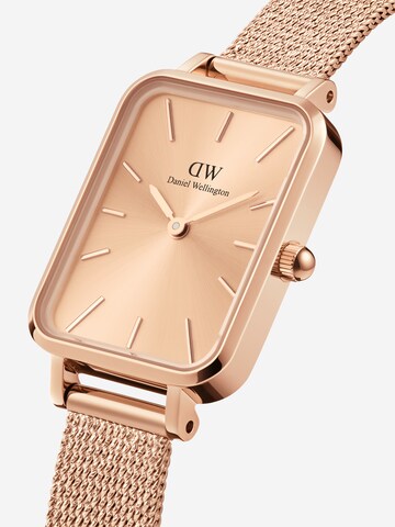 Daniel Wellington Analoog horloge 'Quadro Unitone Rose Gold RG' in Goud