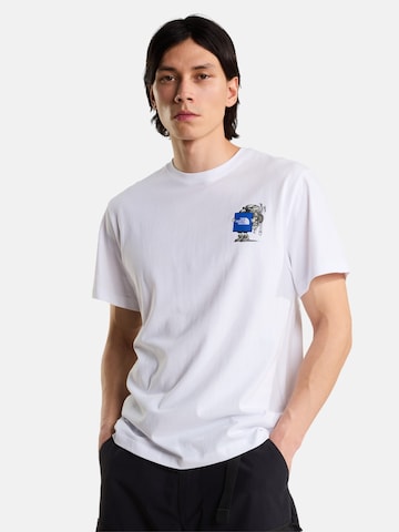 THE NORTH FACE - Camisa em branco: frente