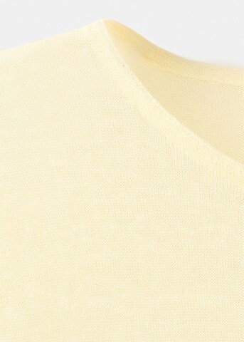 MANGO Schlafshirt 'Tonic' in Gelb