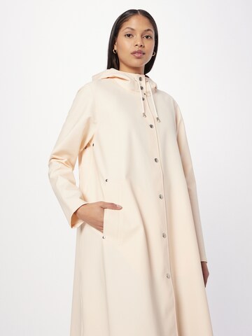 Stutterheim Between-Seasons Coat in Orange