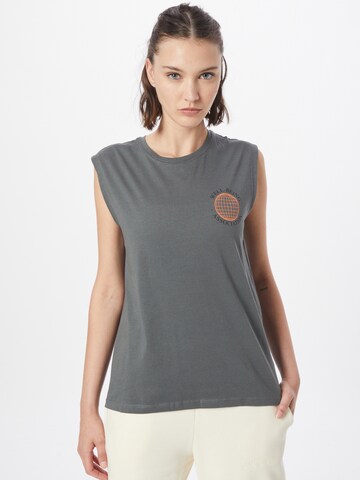 ONLY PLAY Sports Top 'NOVI' in Grey: front