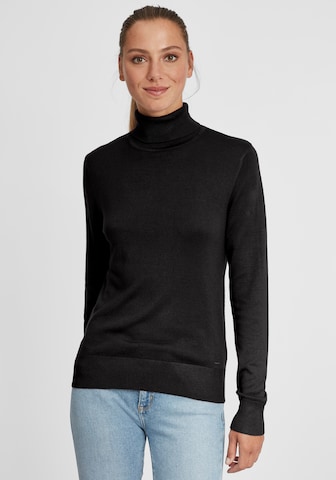 Oxmo Rollkragenpullover 'Wina' in Schwarz: predná strana