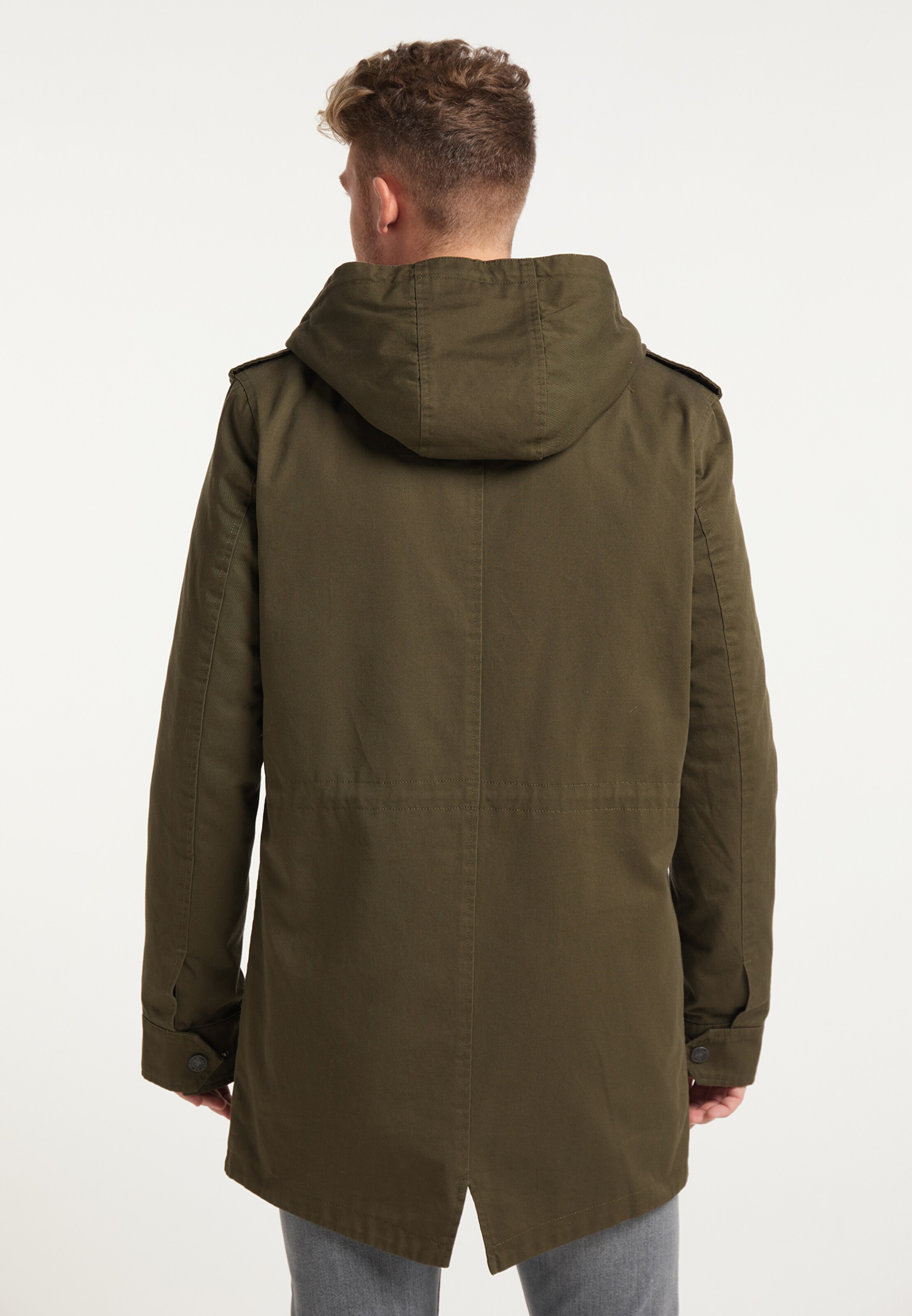 Männer Mäntel MO Mantel in Khaki - QS62725 Männer Mäntel MO Mantel in Khaki - QS62725