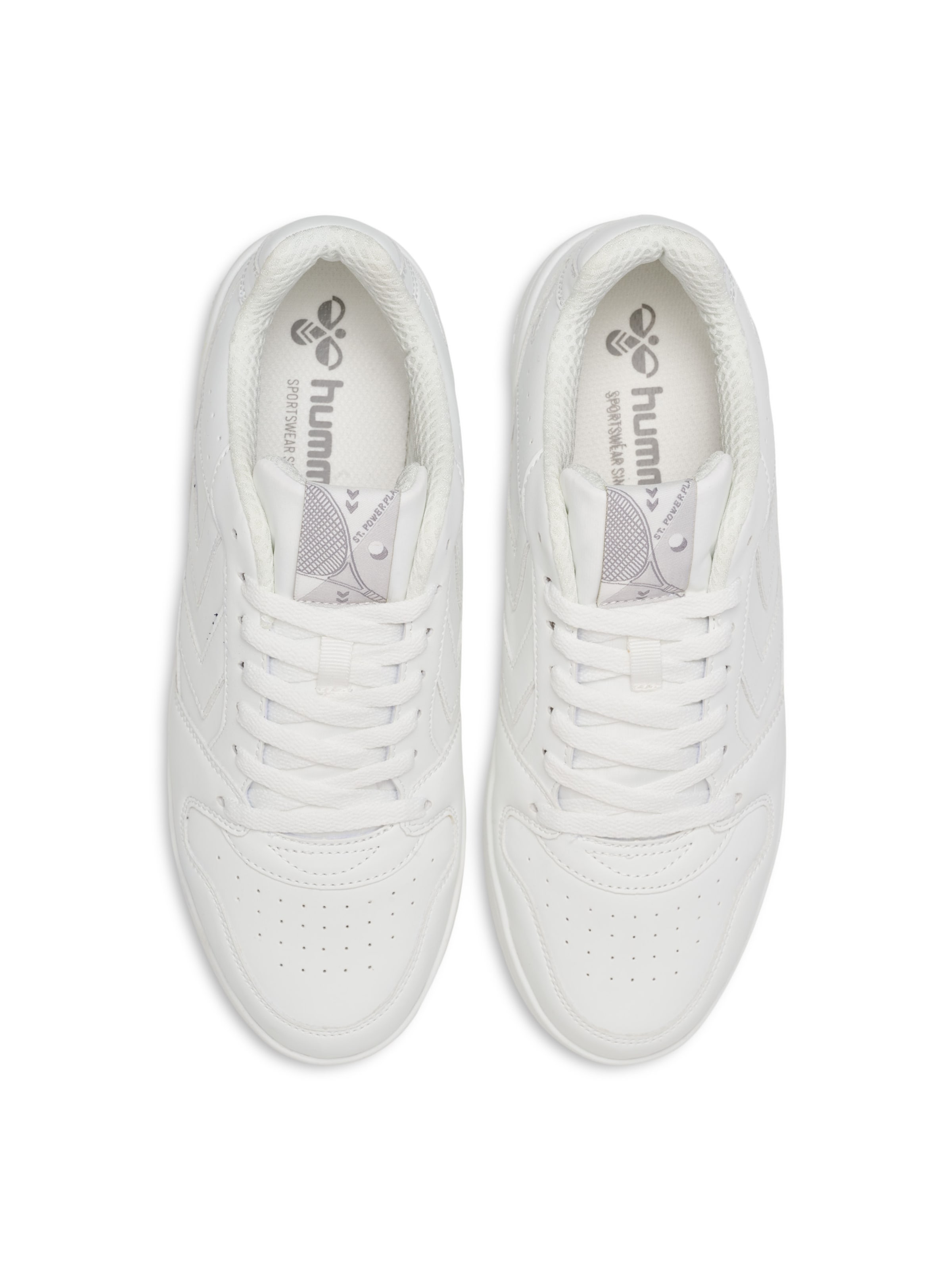Hummel Matalavartiset tennarit 'St. Power Play' värissä valkoinen