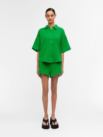 Loosefit Pantaloni 'Carina' di OBJECT in verde