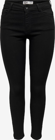 JDY Skinny Jeans 'MOLLY' in Zwart: voorkant