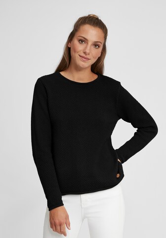 Oxmo Sweater 'Helen' in Black: front