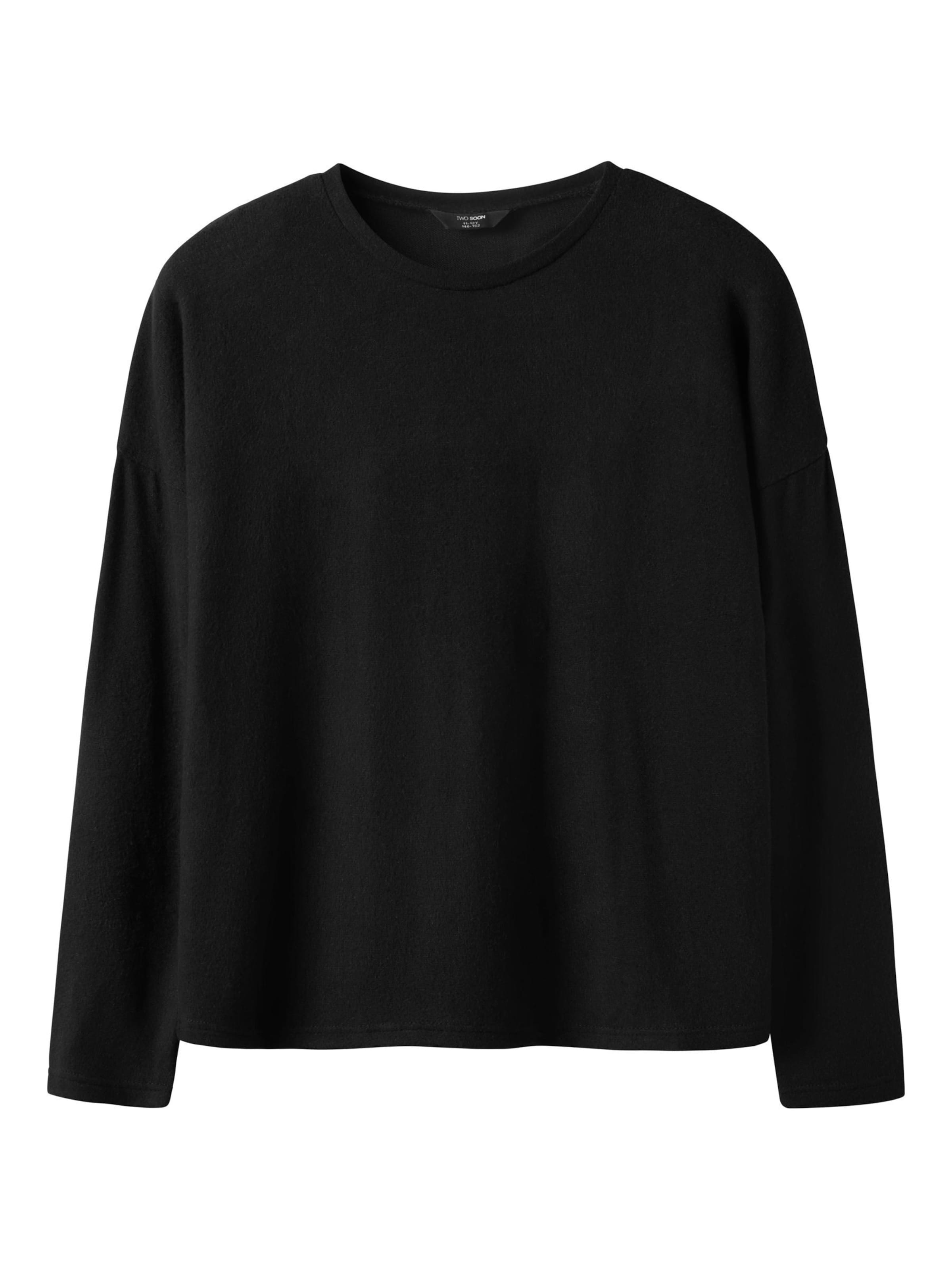 TWO SOON Πουλόβερ σε μαύρο: μπροστά