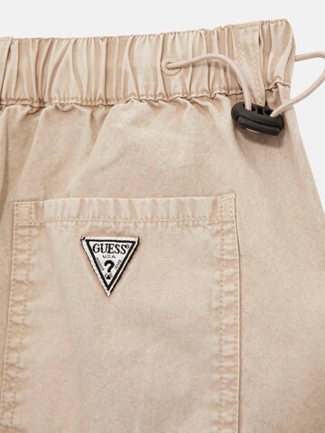GUESS Tapered Pants in Beige
