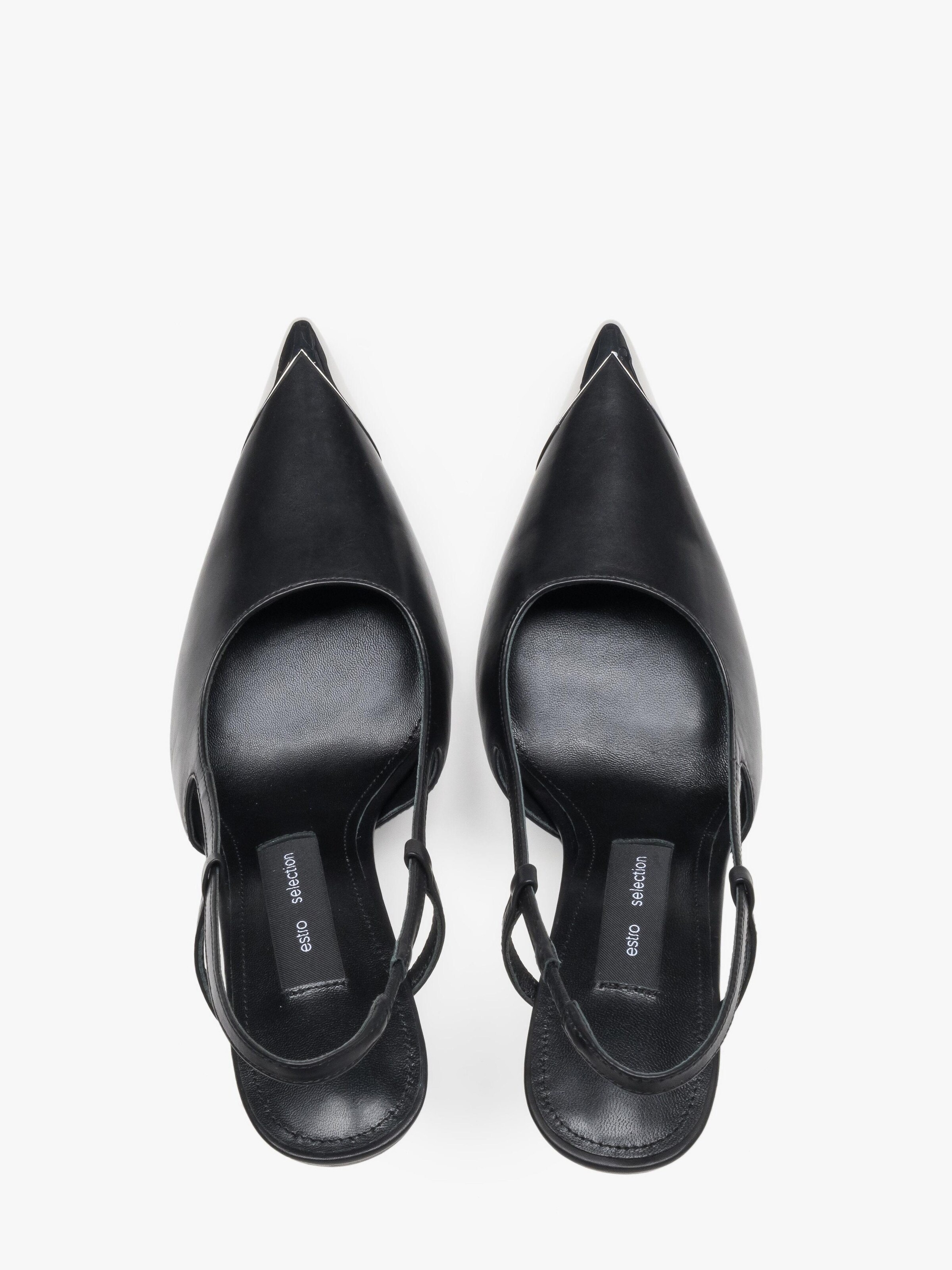Estro Slingback pumps '2618-3' i svart