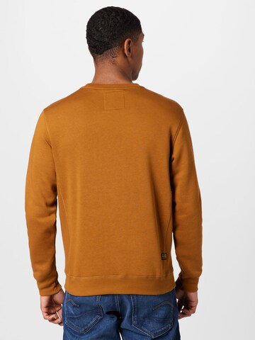 G-Star RAW Sweatshirt 'Premium core' in Brown