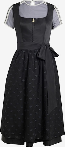ADIDAS ORIGINALS - Dirndl em preto: frente
