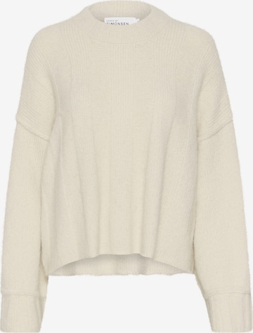 KAREN BY SIMONSEN Pullover i hvid: forside