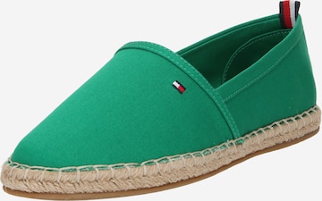 TOMMY HILFIGER Espadrilles in Green: front