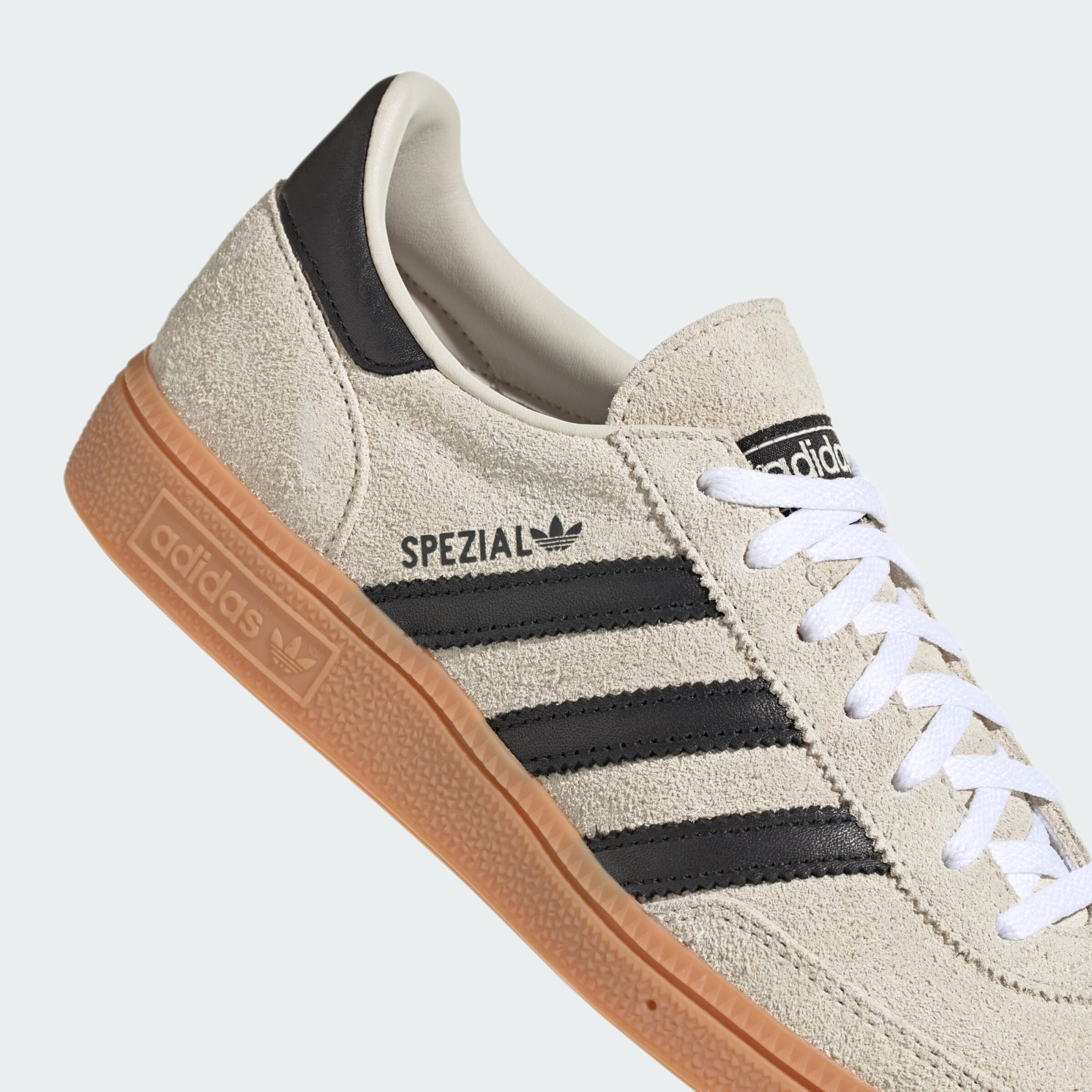 ADIDAS ORIGINALS Sneaker low 'Handball Spezial' pe Alb Lână