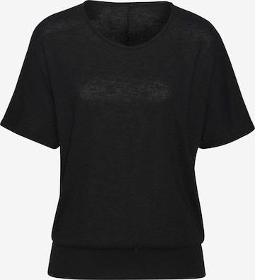 T-shirt VIVANCE en noir : devant