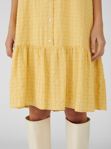 OBJECT Платье-рубашка 'Viva' в Желтый