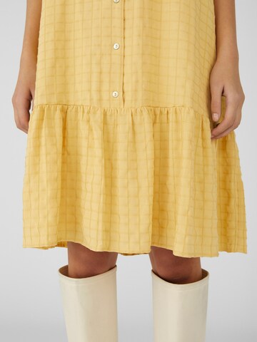 OBJECT Shirt dress 'Viva' in Yellow