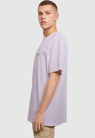 Merchcode Shirt 'Love Yourself' in Purple