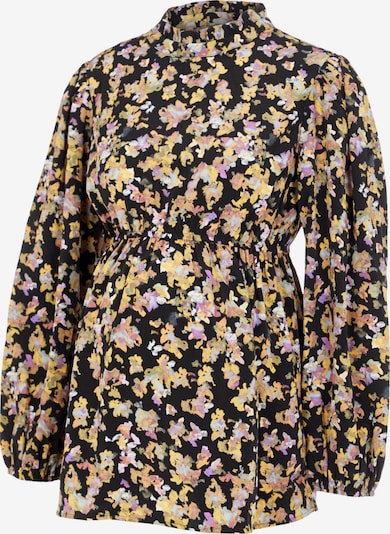MAMALICIOUS Blusa 'Emra' en amarillo / rosa / negro / blanco, Vista del producto