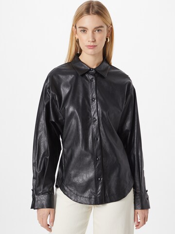 Sisley Blouse in Zwart: voorkant